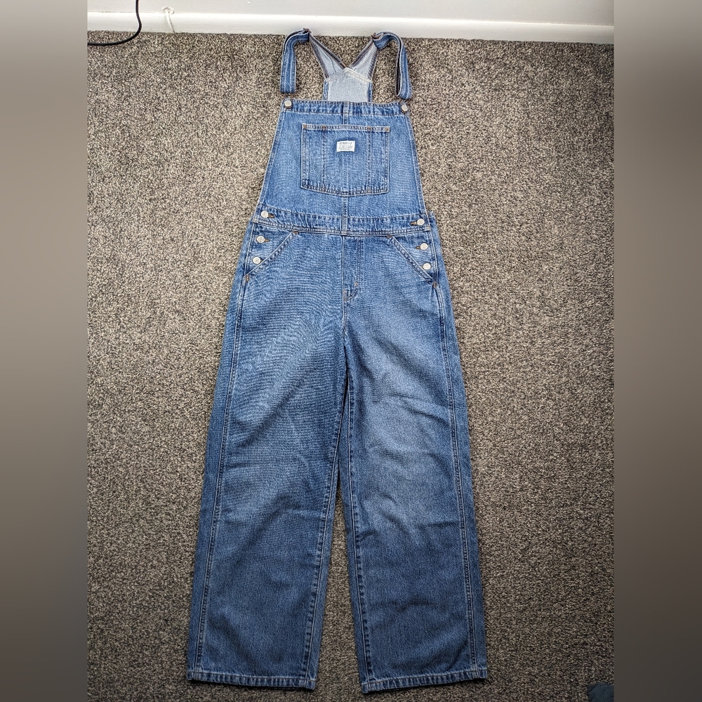 Levi's Classic Blue Denim Women's Overalls